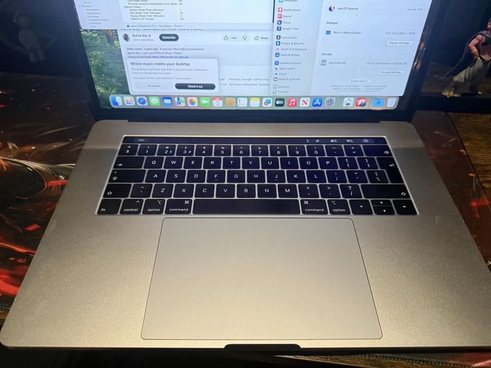 Apple MacBook Pro 15" 2019 · i9 · 32GB · 512GB, photo 2 of 5