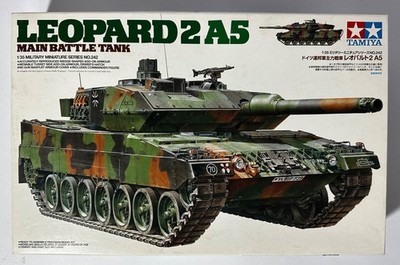 Vintage Parts Sealed Tamiya 35242 1/35 Scale Leopard 2A5 Main Battle Tank - 2000