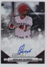 2023 Bowman Sterling Prospect Auto Edgar Quero #PA-EQ Auto 1a11