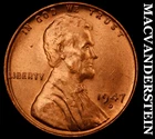 1947-D Lincoln Wheat Cent - Red Choice Gem Brilliant Unc  No Reserve  #J8296
