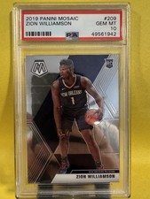 2019-20 Panini Mosaic Rookies Zion Williamson #209