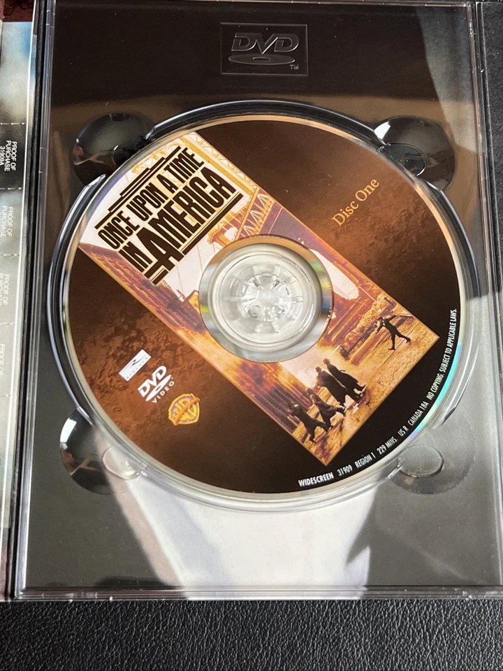 Once Upon a Time in America (Two-Disc Special Edition) [DVD] 1984 De Niro ~ VG - Image 3 of 4