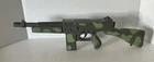 Vintage Marx Toy Gun Rifle Pop Camouflage Machine Gun Works No Strap