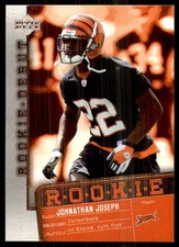 2006 Upper Deck Rookie Debut Johnathan Joseph RC RC #120