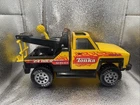 Vintage Tonka Toy Truck Tow Wrecker Road Rescue Service Hasbro 1999 Metal Yellow