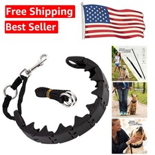 Small Pinch Dog Training Collar with No Bark Control - Gentle  Safe Design