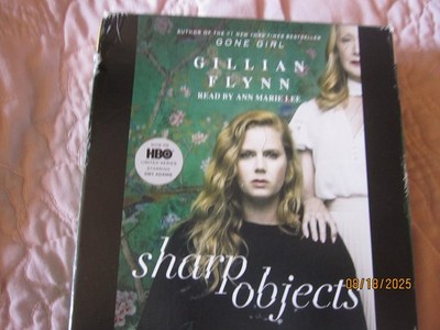 Book on CD's, SHARP OBJECTS by Gillian Flynn unabridged 8CD's