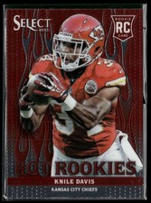 2013 Panini Select #9 Knile Davis Hot Rookies Red