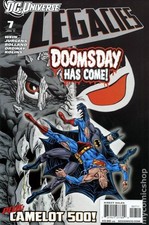 DC Universe Legacies #7A JURGENS VG 2011 Stock Image Low Grade