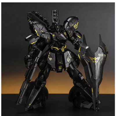 1/144 RG Sazabi Black Gold Model Kit Effect Parts Decals With Box