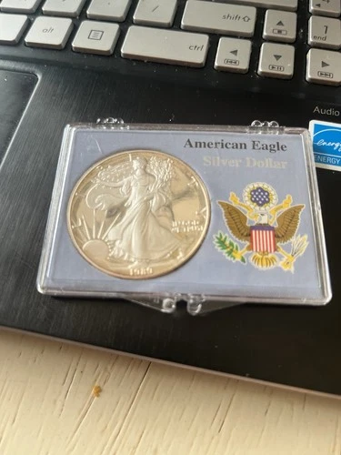 1989-S Proof 1oz .999 American Silver Eagle SAN FRANCISCO MINT !!!