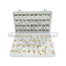 144pcs Holley 36-18164-99 Main Jet Assortment Kit For Holley 230 41504160 Carb 144pcs Holley 36-18164-99 Main Jet Assortment Kit For Holley 230 41504160 Carb