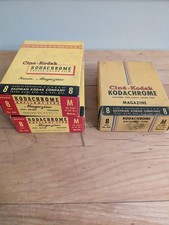 Vintage Lot Of 3 Cine-Kodak 16m Kodachrome 25 Ft.Movie Film Daylight Type M NOS