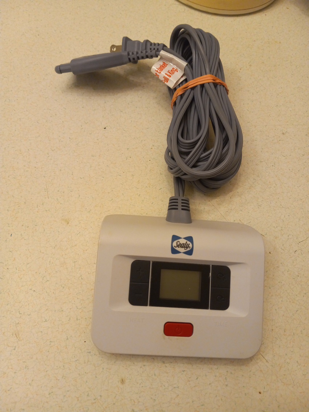 Sealy Electric Blanket Control 3-Prong KTHB-ATCN-1 Heated Pad Remote Controller