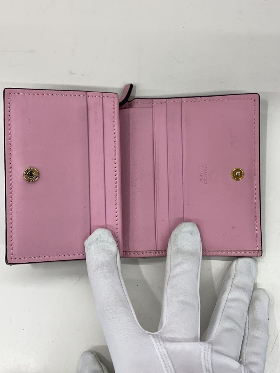 GUCCI Card Case, GG Supreme, Strawberry Print, PVC, BEG, All-Over Pattern, Women thumbnail 4