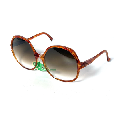 Vintage Oscar de la Renta Tortoise Sunglasses Amber 