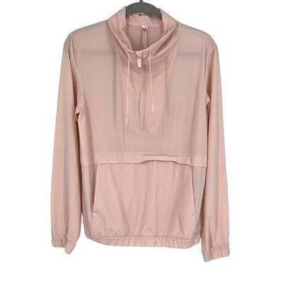 Lululemon Pack Light Pullover Jacket Pink Mist Size 4