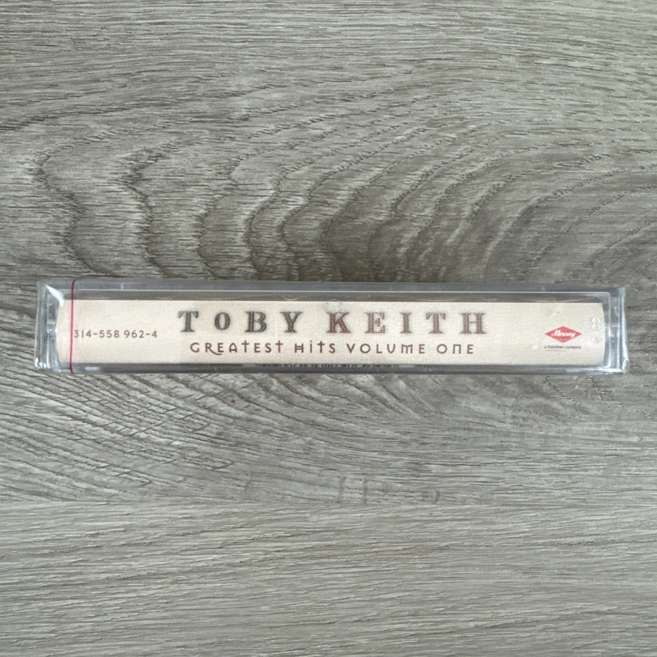 1998 TOBY KEITH GREATEST HITS VOLUME ONE Audio Cassette NEW & SEALED RARE VHTF - Image 4 of 4