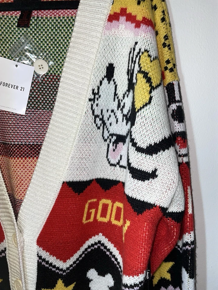 Cárdigan Disney Holiday Mickey & Friends de Forever 21 talla M Foto 3 de 4