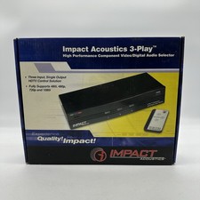 IMPACT ACOUSTICS 3-PLAY High Performance Comp...