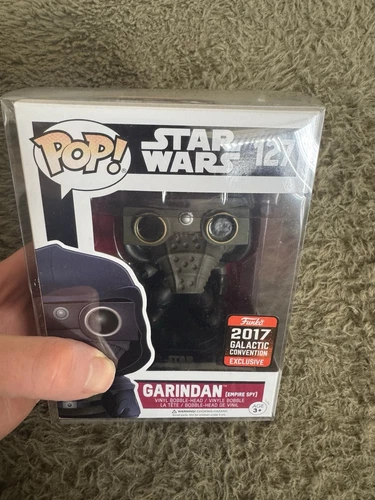 Funko Pop Star Wars Garindan Empire Spy #127 Figure with Protector
