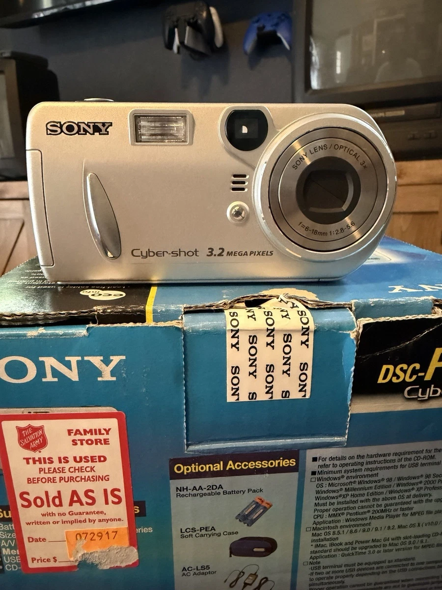 Sony Cyber-shot DSC-P72 3-9.9x Digital Cameras for sale | eBay