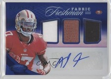 2012 Certified Freshman Fabric Mirror Blue Signatures 5/49 AJ Jenkins Auto 0o9
