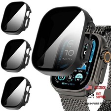 3-Pack for Apple Watch Ultra 3/2/1 49mm Privacy Screen 49MM Black Black Black