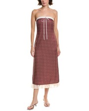 & Rouge Printed Midi Dress Women's