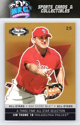 2003 Fleer Box Score #170 Jim Thome