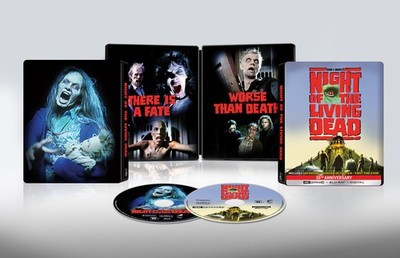 Steelbook Night of the Living Dead (4K UHD/Blu-ray + Digital) NEW