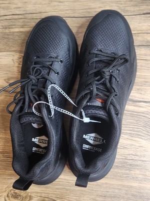 Merrell Moab Flight Carbon Fiber Industrial Comfort Base Women's Sz 9.5 Med Blk.