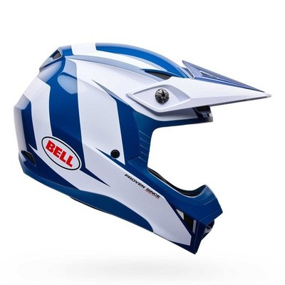 KINDER Bell MX Helm BELL YOUTH Motocrosshelm BELL MX-10 MIPS Talon blau 