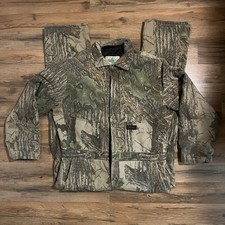 VTG Liberty Mens Realtree Camouflage Insulated Hunting Coveralls Large 42-44