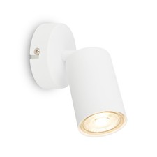 Wall Lamp Single Light Reading Spotlight Bedroom Adjustable LED GU10 Metal