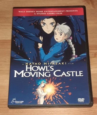 Howl's Moving Castle (DVD, 2004, 2-Disc Set with Insert) Disney / Studio Ghibli