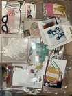 Lot Of Embellishments And Die Cut Shapes