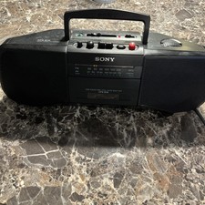 lettore cassette radio sony boombox