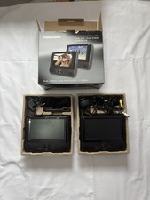 Image of BUSH DVD8791CUK 7-Inch Screen Twin Portable DVD Player Black - Tested
