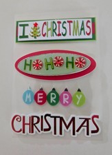 Christmas crafting stickers - Recollections Dimensional