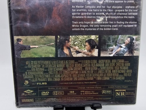 THE GOLDEN CANE WARRIOR DVD (2015) New - Picture 3 of 6