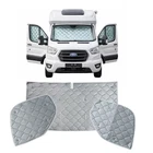 Internal Cab Screen Thermal Blinds 9 Layers Window Cover Ford Transit 2015-2026