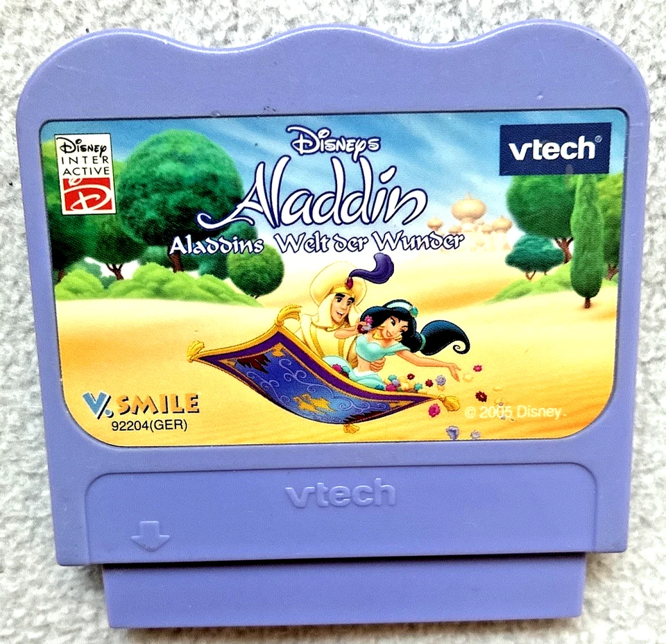 Disneys ☘️-  Aladdin + TOY STORY 2 *🥳 V.SMILE v.tech 2 -  Spiel-Module 👍* 😉 * - Bild 4 von 4