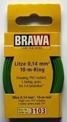 Brawa 3103 Green 33' #24 1 Conductor Wire