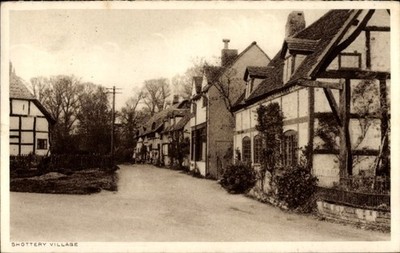 Ak Shottery Stratford upon Avon Warwickshire England,  Häuser,... - 5016775