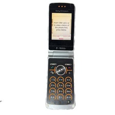 Sony Ericsson Flip Phone Cell Phone TM506 Black