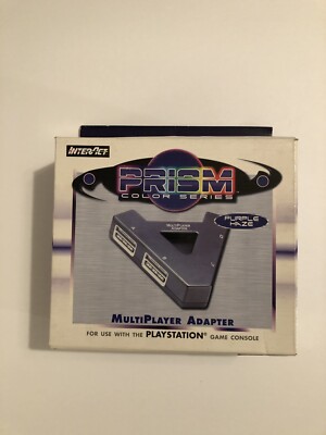 InterAct Prism Color Series ''Purple Haze'' MultiPlayer Adapter for Playstation