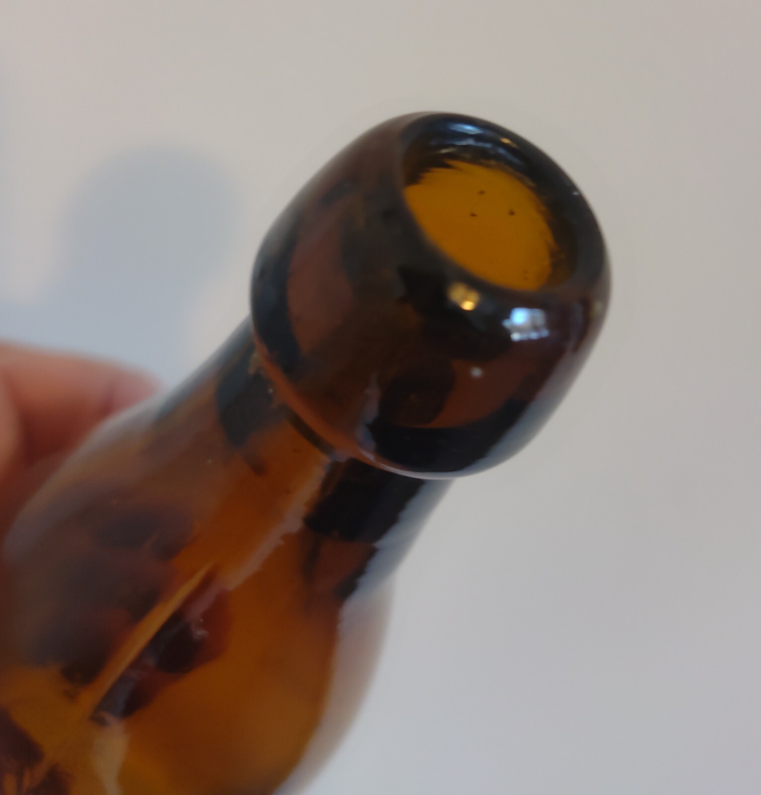 Birdsboro Bottling Works Birdsboro, PA Antique Blob Top Soda Bottle