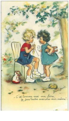 ILLUSTRATORS.n°26164.BOURET.C'EST COMME MOI MA DHERE JE FAIT TOUS MES ROBE