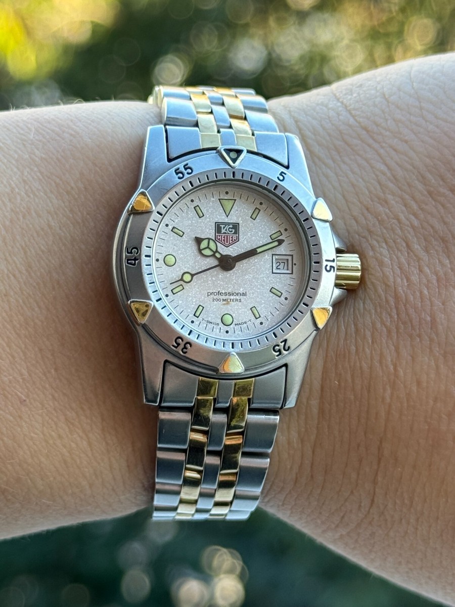 Tag Heuer professional 200m Watch Quartz Lady Swiss Made WD 1421